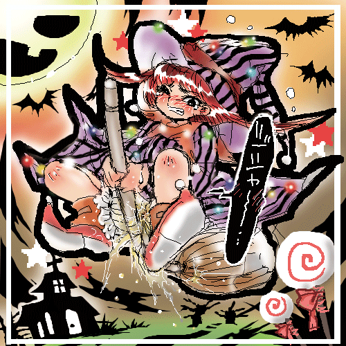 ハロウィン魔女っ娘